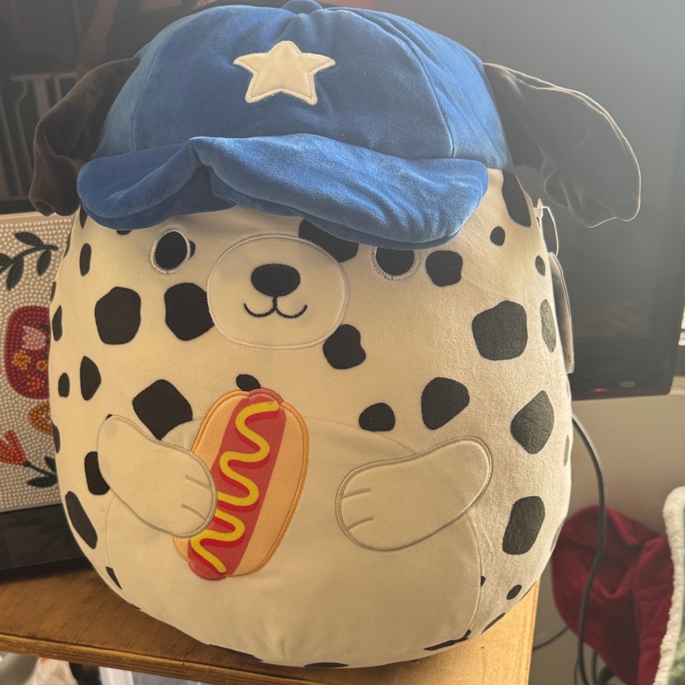 Squishmallows Dalmatian Dustin